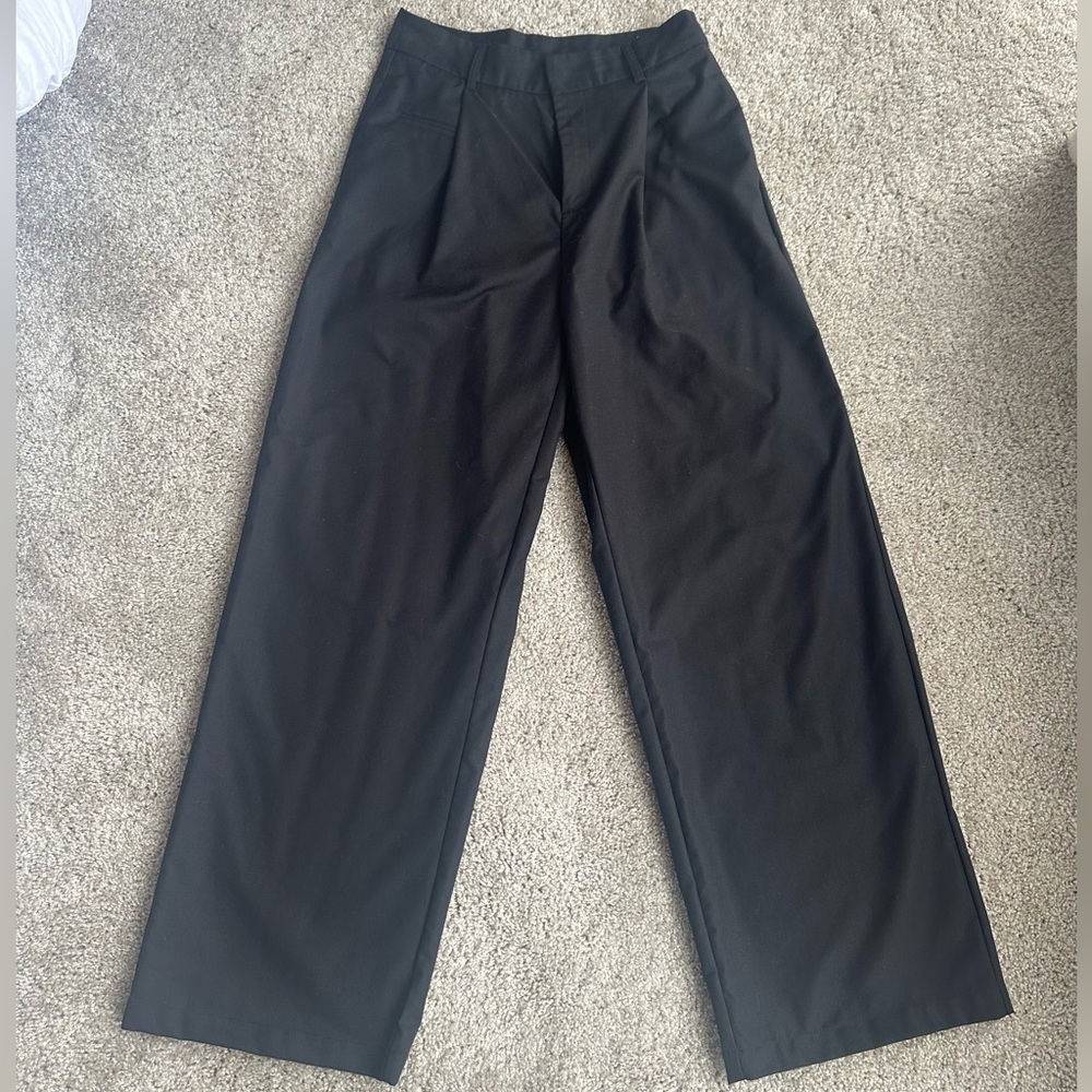 high waisted trousers